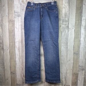 Riders Size 10 Medium Blue Denim Jeans With 5 Pockets Very Good Condition